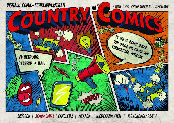 Country Comics Landesarbeitsgemeinschaft Kunst Und Medien Nrw E V