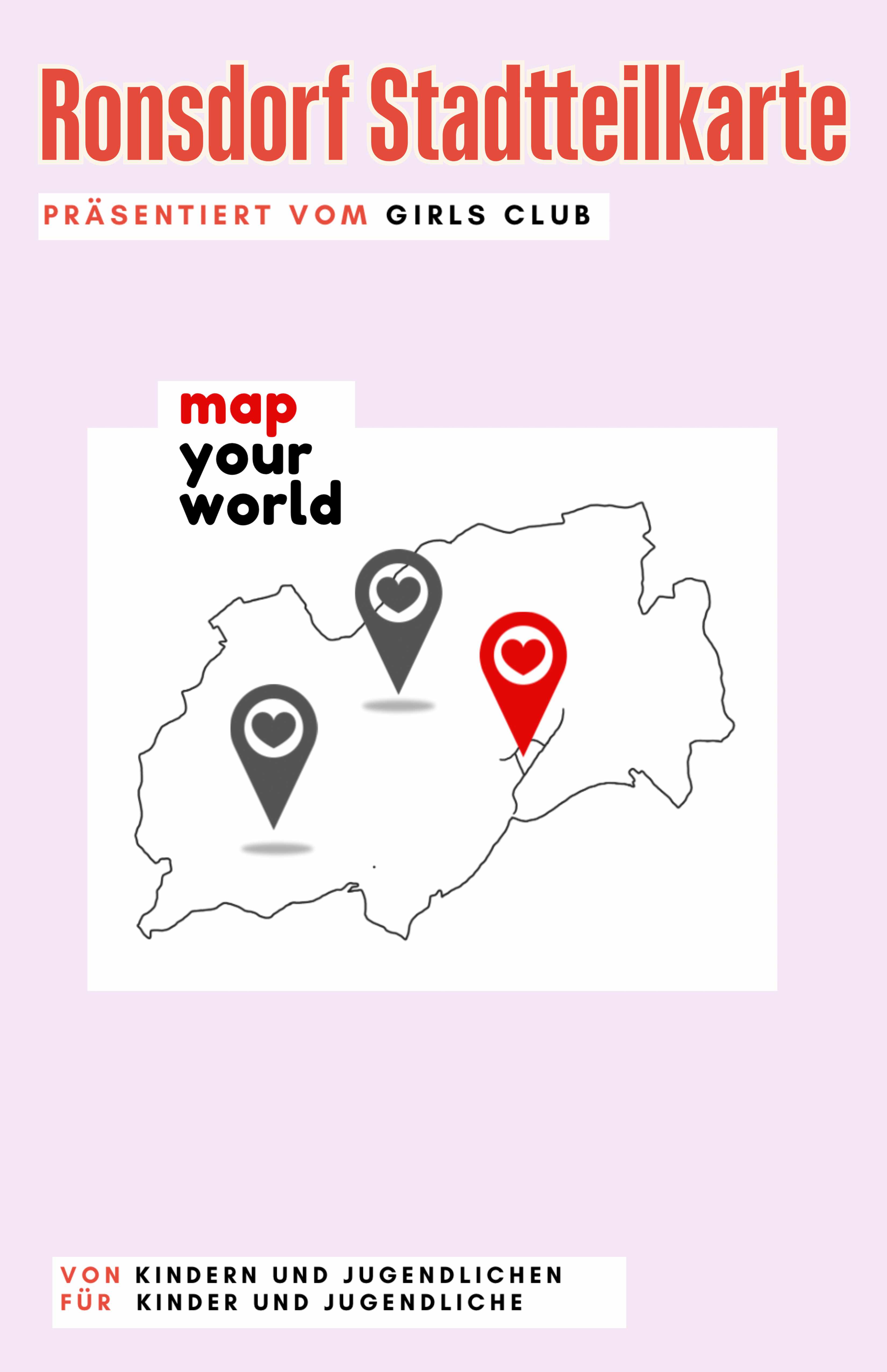 Map your world - Mädchen erstellen ihren eigenen Stadtteilplan
